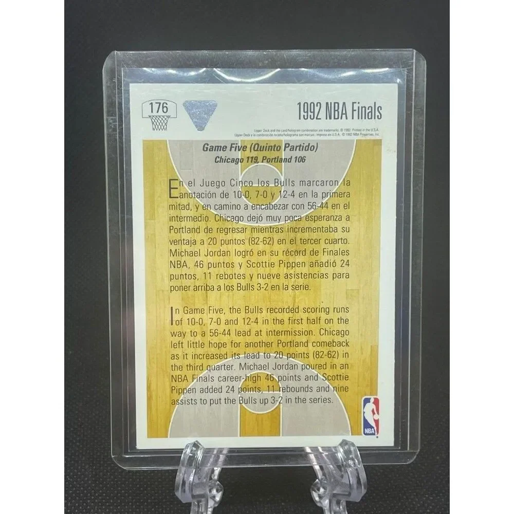 Michael Jordan Card 1991-92 Upper Deck #176